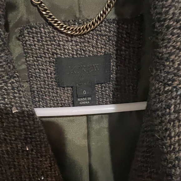 J. Crew Embellished Harris tweed coat - Picture 8 of 9